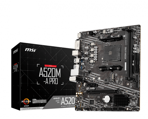 Motherboard sAM4 DDR4 MSI A520M-A PRO