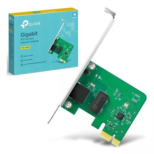 Placa PCI-express Red Gigabit TPLINK TG-3468