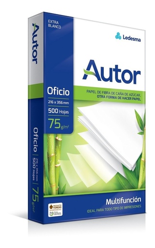 Resma OFICIO 75GRS Ledesma AUTOR