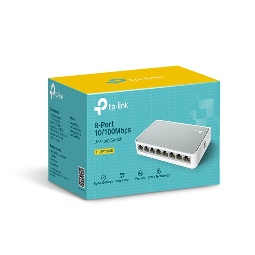 Switch  8 Puertos 10-100 TPLINK TL-SF1008D MiniDesktop