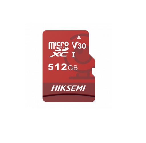 Tarjeta de Memoria MICROSD 512Gb HikSemi V30 R:92MB/s W:60MB/s NEO PLUS camaras videovigilancia