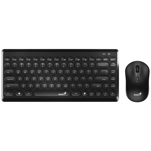 Teclado y Mouse Inalambrico GENIUS LMATE Q8000 REDUCIDO
