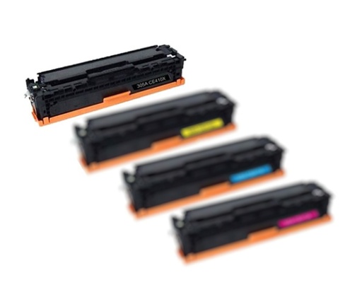 Toner Alternativo para HP COLOR CE412A CC532A CF382A (305A/304A) Amarillo