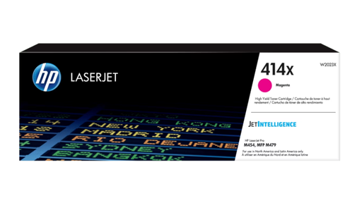 Toner Original HP 414X W2023X Magenta