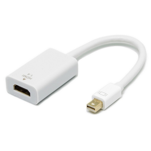 Adaptador Mini DisplayPort HDMI  (20p / A) M - H  c/cable