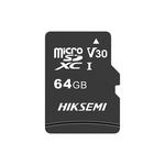 Tarjeta de Memoria MICROSD 64Gb HikSemi NEO c/Adap V30  R:92MB/s W:30MB/s