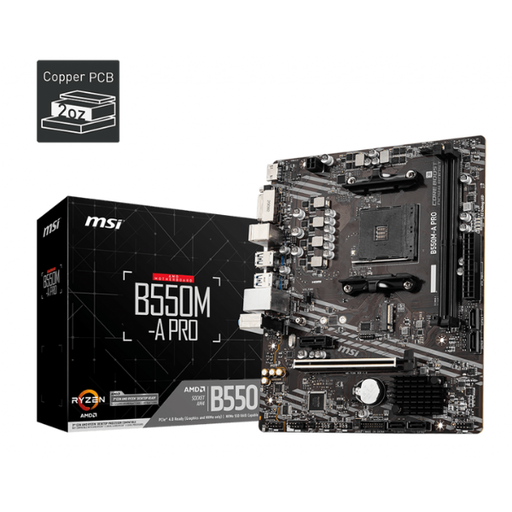Motherboard sAM4 DDR4 B550M-A MSI PRO